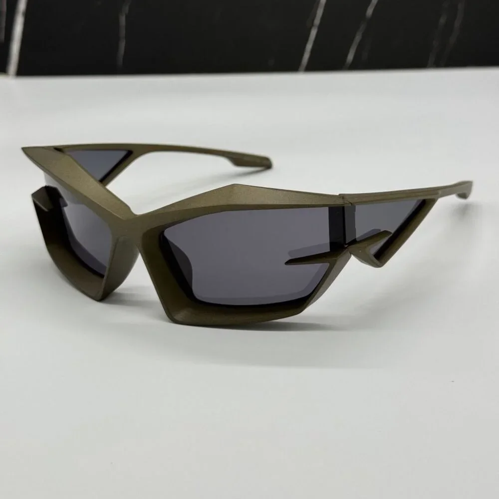 NEW GV40049I 97A GIVENCHY SUNGLASSES MATTE DARK GREEN UNISEX EYEWEAR GIVENCHY